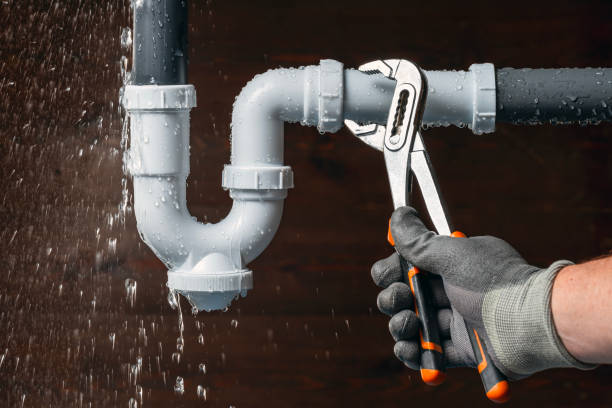 Professional Plumbing technician working in Lawn, PA